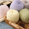 NAMSHEVA 100g Sợi Mohair Cotton Bóng Màu Trơn Mềm Dày DIY Dệt Kim Khăn 82.060 VND 4