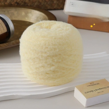 NAMSHEVA 100g Sợi Mohair Cotton Bóng Màu Trơn Mềm Dày DIY Dệt Kim Khăn 82.060 VND