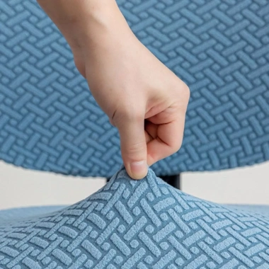 NAMSHEVA 2 Cái Vỏ Bọc Ghế Bành Jacquard Co Giãn, Tháo Rời, Chống Bẩn, Thoáng Khí - Ghế Xoay Gia Đình & Văn Phòng