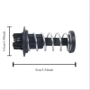 NAMSHEVA 2 chiếc lò xo nắp ca-pô đen cho Benz C/E/S/SL/SLK – Giá ưu đãi 70.400₫ 2