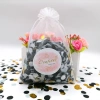 NAMSHEVA 3 Túi Giấy Confetti Màu Sắc Tròn Pop - Túi Lưới, Khăn Giấy Trang Trí Đám Cưới 3