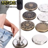 NAMSHEVA 4 gói 10 nút quần jean - phụ kiện may mở rộng eo, không móng tay, tháo rời, tua vít khóa thắt lưng - 59.950 VND