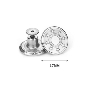 NAMSHEVA 4 gói 10 nút quần jean - phụ kiện may mở rộng eo, không móng tay, tháo rời, tua vít khóa thắt lưng - 59.950 VND