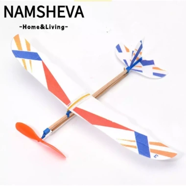 NAMSHEVA Bay Glider - Đàn Hồi DIY Máy Bay Ném Tay, Khoa Học Trẻ Em, 41.470 VND