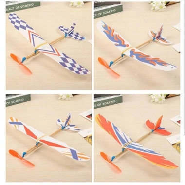 NAMSHEVA Bay Glider - Đàn Hồi DIY Máy Bay Ném Tay, Khoa Học Trẻ Em, 41.470 VND 6 NAMSHEVA Bay Glider - Đàn Hồi DIY Máy Bay Ném Tay, Khoa Học Trẻ Em, 41.470 VND 6