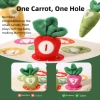 NAMSHEVA Bộ Đồ Chơi Giáo Dục Montessori Tấm Nhăn Màu Sắc, Khăn Giấy Cà Rốt Sang Trọng - Quà Tặng Bé Giá 97.350 VND 5