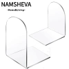 Namsheva Bookends Hộp Đựng Sách Đa Năng Acrylic Trong Suốt – Chống Trượt, Nút Chặn Sách – Giá Ưu Đãi 54.890₫