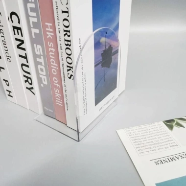 Namsheva Bookends Hộp Đựng Sách Đa Năng Acrylic Trong Suốt – Chống Trượt, Nút Chặn Sách – Giá Ưu Đãi 54.890₫
