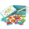 NAMSHEVA Đồ chơi câu cá từ tính Montessori - Thú vị nhiều màu, gỗ tương tác, giáo dục phát triển - 75.790₫ 4