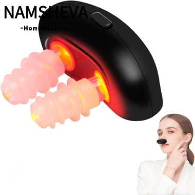 NAMSHEVA Dụng Cụ Trị Liệu Mũi Ánh Sáng Đỏ - Giảm Tắc Nghẽn, Làm Sạch Tự Nhiên, Dễ Dùng, Giá Ưu Đãi 156k