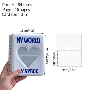 Namsheva Giá Đỡ Ảnh PVC 64 Túi Mini Album Trái Tim Rỗng, Giá Ưu Đãi 51.516₫ 4 Namsheva Giá Đỡ Ảnh PVC 64 Túi Mini Album Trái Tim Rỗng, Giá Ưu Đãi 51.516₫ 4