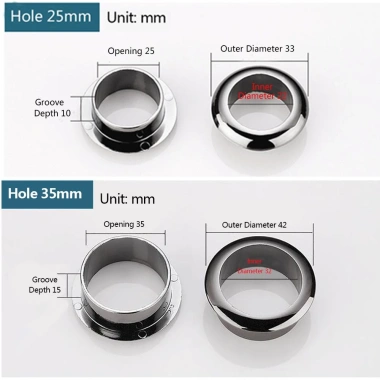 NAMSHEVA Grommet Kẹp Cáp Tròn Văn Phòng - Khóa Tidy Dòng Hộp, Giá Ưu Đãi 34.760₫