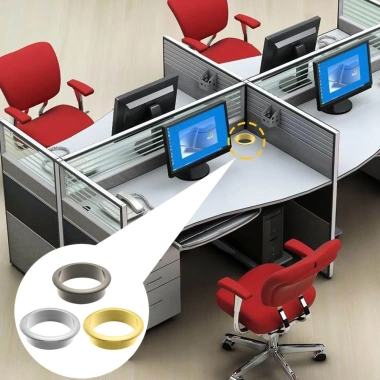NAMSHEVA Grommet Kẹp Cáp Tròn Văn Phòng - Khóa Tidy Dòng Hộp, Giá Ưu Đãi 34.760₫