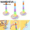 NAMSHEVA Hoop Toss Bộ trò chơi cổ điển giáo dục trí thông minh, nhẫn xếp chồng cho trẻ em Giá 32.340 VND