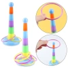 NAMSHEVA Hoop Toss Bộ trò chơi cổ điển giáo dục trí thông minh, nhẫn xếp chồng cho trẻ em Giá 32.340 VND 4