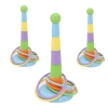 NAMSHEVA Hoop Toss Bộ trò chơi cổ điển giáo dục trí thông minh, nhẫn xếp chồng cho trẻ em Giá 32.340 VND 5