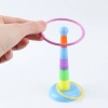 NAMSHEVA Hoop Toss Bộ trò chơi cổ điển giáo dục trí thông minh, nhẫn xếp chồng cho trẻ em Giá 32.340 VND 7