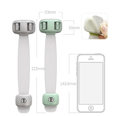 Namsheva Khóa An Toàn Trẻ Em Bảo Vệ Ngón Tay Chống Kẹp Tủ Lạnh Giá Ưu Đãi 46.530 VND
