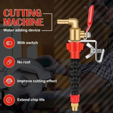 Namsheva Máy Mài Góc 135mm - Phun Nước, Làm Mát, Chống Bụi, Cắt Gạch Đá Cẩm Thạch 4