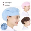 NAMSHEVA Mũ bọc tóc Cotton chống bụi, băng đô làm việc cho đầu bếp, phục vụ thực phẩm 5