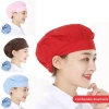 NAMSHEVA Mũ bọc tóc Cotton chống bụi, băng đô làm việc cho đầu bếp, phục vụ thực phẩm 6