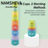 NAMSHEVA Nesting Fold Cup – Khối Số Phản Ứng Trí Não Xếp Ly Montessori, Đồ Chơi Giáo Dục Sớm Chất Lượng Cao, Giá 54.010₫