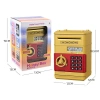 Namsheva Ngân hàng heo đất nhựa 6 màu, đựng tiền, mã mật khẩu, máy ATM trẻ em 2