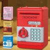Namsheva Ngân hàng heo đất nhựa 6 màu, đựng tiền, mã mật khẩu, máy ATM trẻ em 8