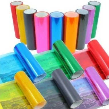 NAMSHEVA Nhãn dán đèn sương mù – Phim vinyl tự dính, đèn pha, đuôi xe PVC 4