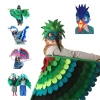 NAMSHEVA Nỉ Mũi Con Công Cú Bộ Đồ Cosplay Halloween Cánh Chim Động Vật Áo Khoác 151.690 VND 3