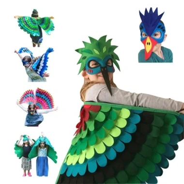 NAMSHEVA Nỉ Mũi Con Công Cú Bộ Đồ Cosplay Halloween Cánh Chim Động Vật Áo Khoác 151.690 VND 3 NAMSHEVA Nỉ Mũi Con Công Cú Bộ Đồ Cosplay Halloween Cánh Chim Động Vật Áo Khoác 151.690 VND 3