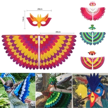 NAMSHEVA Nỉ Mũi Con Công Cú Bộ Đồ Cosplay Halloween Cánh Chim Động Vật Áo Khoác 151.690 VND 4 NAMSHEVA Nỉ Mũi Con Công Cú Bộ Đồ Cosplay Halloween Cánh Chim Động Vật Áo Khoác 151.690 VND 4