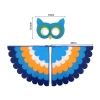 NAMSHEVA Nỉ Mũi Con Công Cú Bộ Đồ Cosplay Halloween Cánh Chim Động Vật Áo Khoác 151.690 VND 9