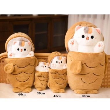 Namsheva Taiyaki Cat Đồ Chơi Búp Bê Kawaii 30-80cm Quà Sinh Nhật Bé Gái Giá 211k 2