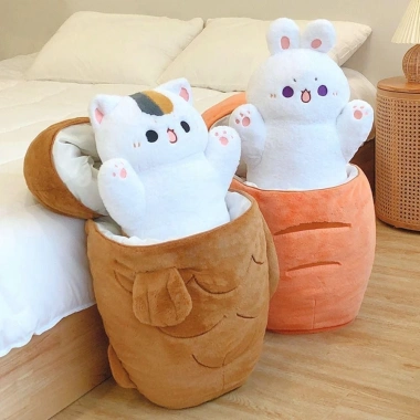 Namsheva Taiyaki Cat Đồ Chơi Búp Bê Kawaii 30-80cm Quà Sinh Nhật Bé Gái Giá 211k 4