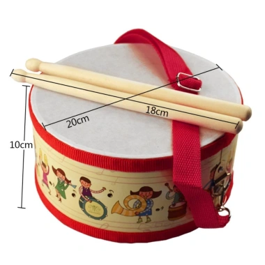 NAMSHEVA Trống Tay Gỗ cho Trẻ Em - Nhạc Cụ Giáo Dục Sớm, Giá ưu đãi 141.900 VND