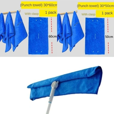 NAMSHEVA Vải lau nhà hai mặt 30x60cm – Khăn vỏ vải chổi ma thuật đa năng, giá ưu đãi 51.192₫ 2