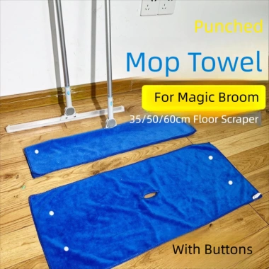 NAMSHEVA Vải lau nhà hai mặt 30x60cm – Khăn vỏ vải chổi ma thuật đa năng, giá ưu đãi 51.192₫ 5