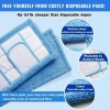 Namsheva Vải Lau Nhà Thay Thế Swiffer - Tấm Sợi Nhỏ Tái Sử Dụng, ướt/khô, Tháo Rời, Giá Ưu Đãi 80.676 VND 3