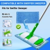 Namsheva Vải Lau Nhà Thay Thế Swiffer - Tấm Sợi Nhỏ Tái Sử Dụng, ướt/khô, Tháo Rời, Giá Ưu Đãi 80.676 VND 6