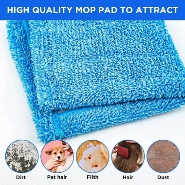Namsheva Vải Lau Nhà Thay Thế Swiffer - Tấm Sợi Nhỏ Tái Sử Dụng, ướt/khô, Tháo Rời, Giá Ưu Đãi 80.676 VND 8