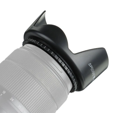 NAMSHEVA Vít Ống Kính Hood Nhẹ Che Nắng Đa Năng DSLR Nikon Fuji Olympus - 40.920₫