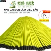 Nan Cacbon Xanh Cao Cấp – Diều Sáo 1m7‑2m5, Tặng Dây Chặn Pass, Giá 20.000₫