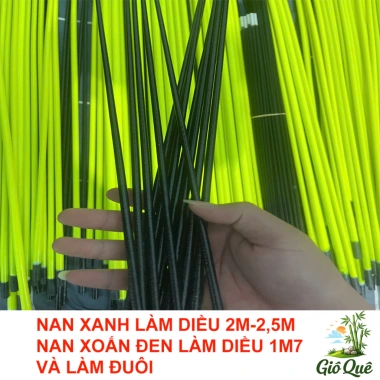 Nan Cacbon Xanh Cao Cấp – Diều Sáo 1m7‑2m5, Tặng Dây Chặn Pass, Giá 20.000₫ 6 Nan Cacbon Xanh Cao Cấp – Diều Sáo 1m7‑2m5, Tặng Dây Chặn Pass, Giá 20.000₫ 6