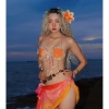 Nàng Cam San Hô – Bikini vỏ sò cam, tặng dây chuyền, 2 kẹp hoa, chip – 1,300,000₫ 8