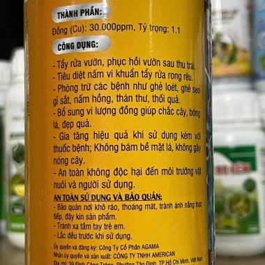 Nano Đồng 500ml - Tẩy nấm, rong rêu, trừ bệnh, rửa vườn, giảm còn 80.000đ 6