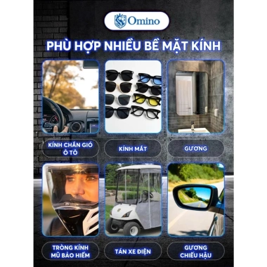 Nano Omino M97 Kính Gương Chiếu Hậu - Chống Bám Nước, Bụi, Xước, Cánh Sen, 199.000đ 7