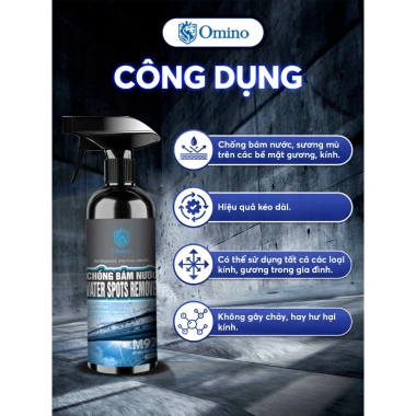 Nano Omino M97 Phủ Kính Gương Chiếu Hậu - Chống Bám Nước, Bụi, Xước Sơn, Hiệu Cánh Sen - Giá 159.000 VND 2
