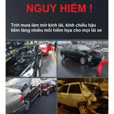 Nano Phủ Kính Chống Bám Nước Mưa, Giá 199k - Bảo Vệ Gương Kính & Sơn Xe Ôtô 3