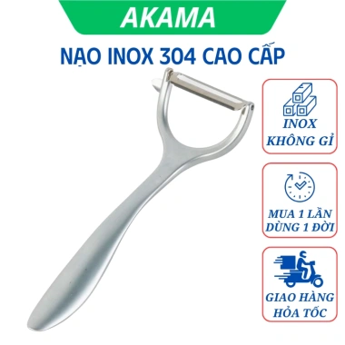 Nạo inox 304 gọt vỏ rau củ quả - Lưỡi dao sắc bén, đa năng, giá 99.000 VND